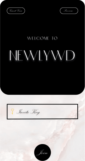 NewlyWd screen 1