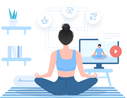 Solution — meditation illustration