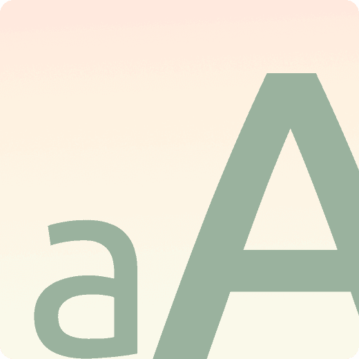 Typography display