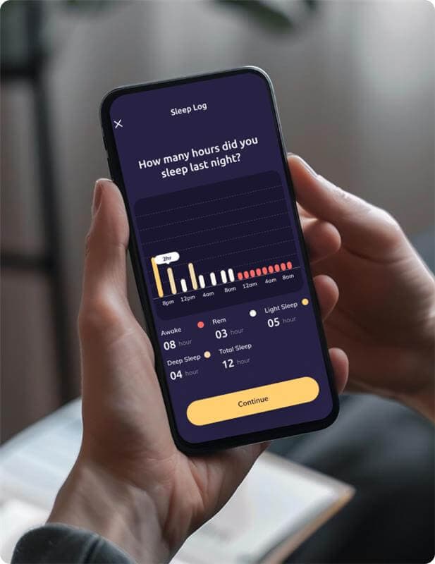Psychscope app in use